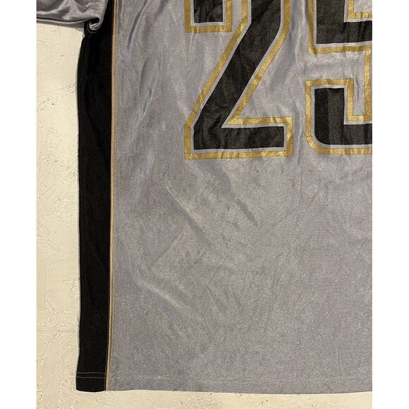 New Orleans Saints Reggie Bush Jersey Men's Large‎ Gray Gold NFL Apparel - Picture 3 of 9